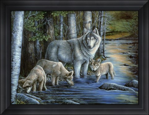 Framed Gentle Morning Print