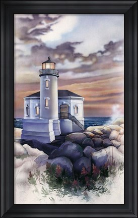 Framed Lighthouse Print