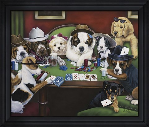 Framed Calling Your Bruff Print