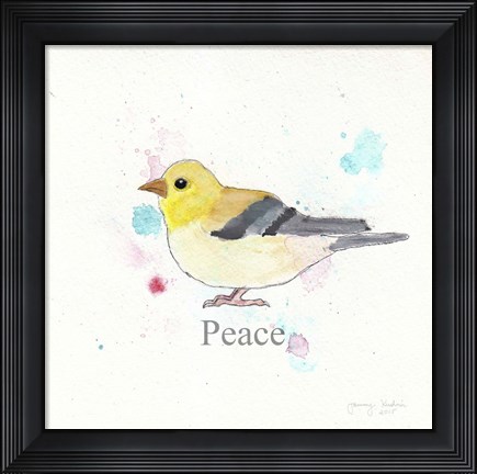 Framed Peace Print
