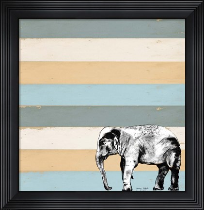Framed Elephant Print