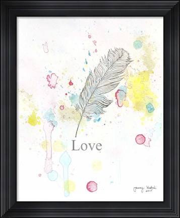Framed Love Print
