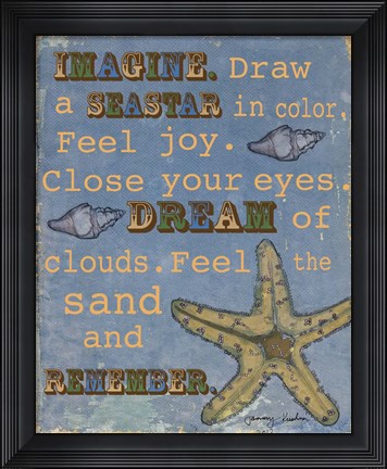 Framed Seastar Print