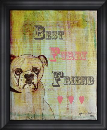 Framed BFF Print