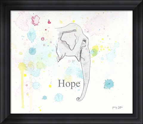 Framed Hope 2 Print