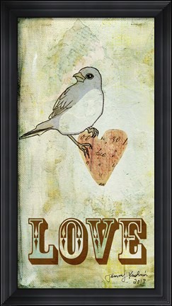 Framed Love Print