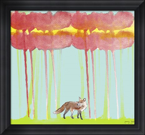 Framed Into The Woods 1 Print