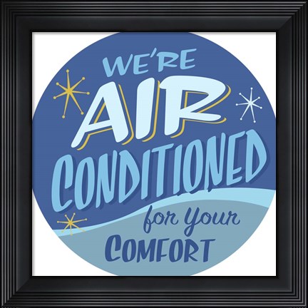 Framed Air Conditioned Print