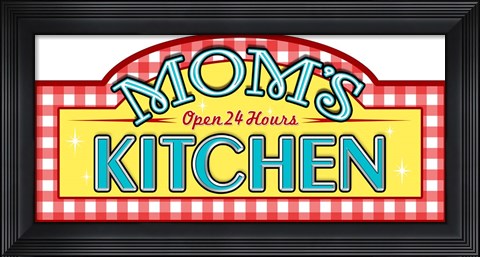 Framed Mom&#39;s Kitchen Print