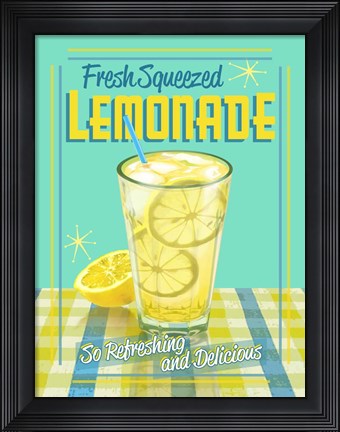 Framed Lemonade 2 Print