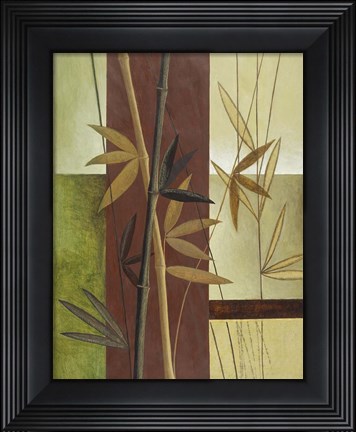 Framed Bamboo Study II Print