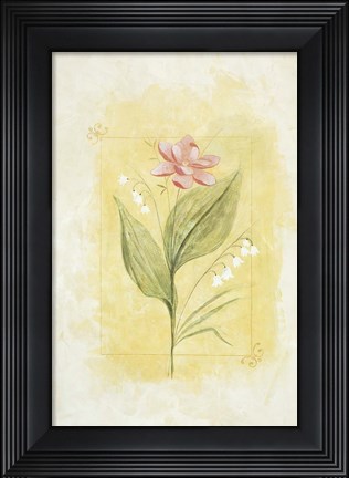Framed Pink Bloom 2 Print
