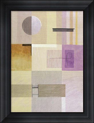 Framed Lavender Essence I Print
