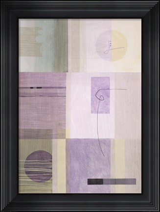 Framed Lavender Essence II Print