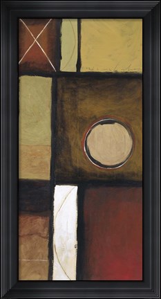 Framed Retro in Red II Print