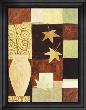 Framed Autumn Abstract 1 Print