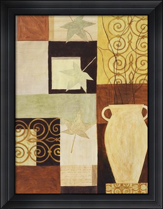 Framed Autumn Abstract 2 Print