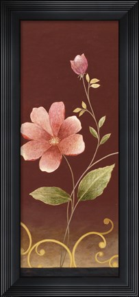 Framed Pink Bloom Print