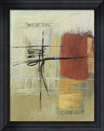 Framed Touch Of Color II Print