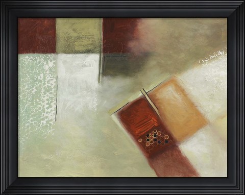 Framed Fire on Ice I Print