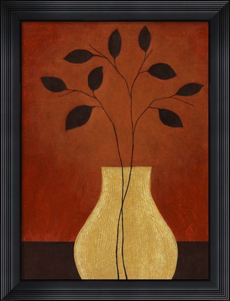 Framed Silhouette I Print