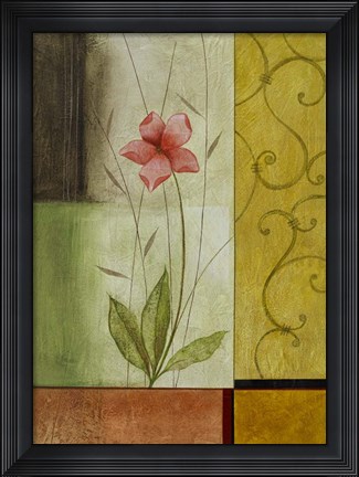 Framed Pretty in Pink I Print