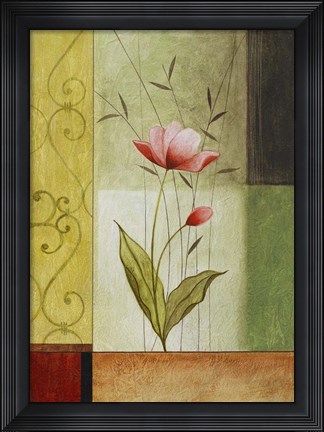 Framed Pretty in Pink II Print