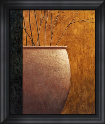 Framed Urn I Print