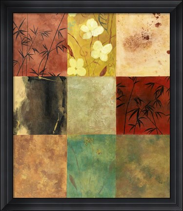 Framed Patchwork 2 Print