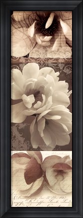 Framed Fantasy Magnolias I Print