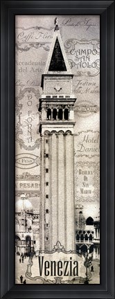 Framed Memories of Venice Print