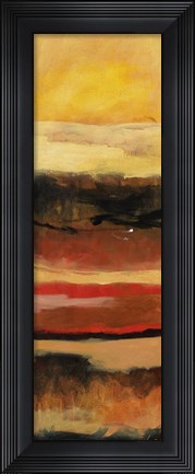 Framed Sunset I Print