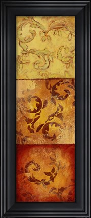 Framed Paisley Panel II Print
