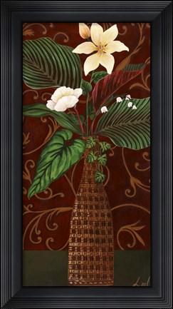 Framed Wicker II Print