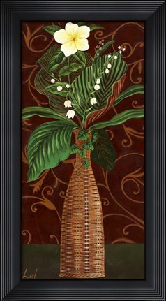 Framed Wicker I Print