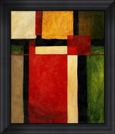 Framed Geo II Print
