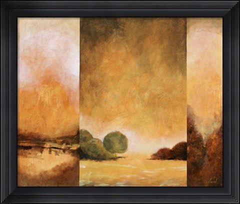 Framed Country Abstract I Print