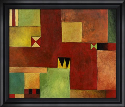 Framed Geometric II Print