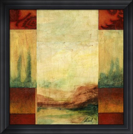 Framed Tuscany II Print