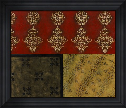 Framed Rustic I Print