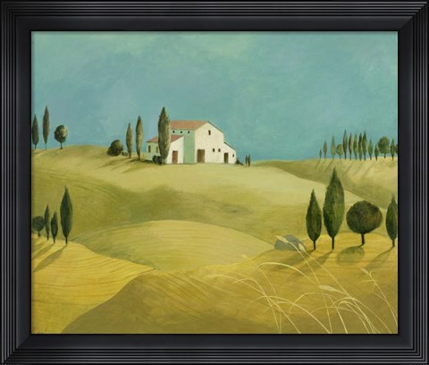Framed Countryside II Print