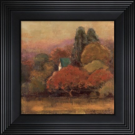 Framed Tuscan View I Print