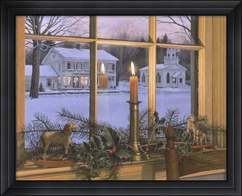 Framed Season Of Peace Print