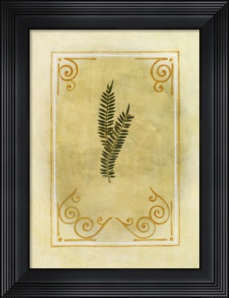 Framed Fern Delight II Print