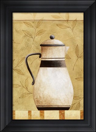 Framed Coffee Pot I Print