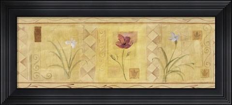Framed Delicate Panel Print