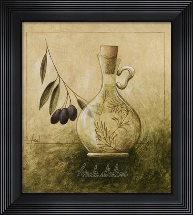 Framed Olive Oil II Print