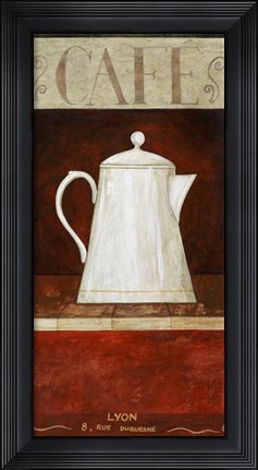 Framed Cafe Print
