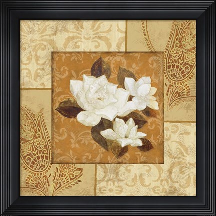 Framed Magnolia 1 Print