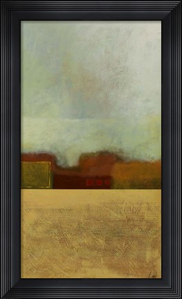 Framed Country Abstract I Print